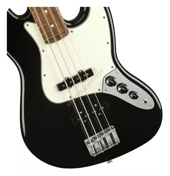Fender Player Jazz Bass PF BLK ][ 4-strunowa gitara basowa