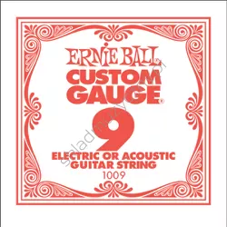 Ernie Ball Custom Gauge 1009 ][ Pojedyncza struna do gitary elektrycznej .009