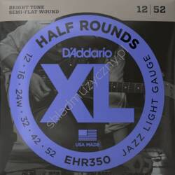 D'Addario EHR350 || Struny półszlify do gitary elektrycznej 12-52