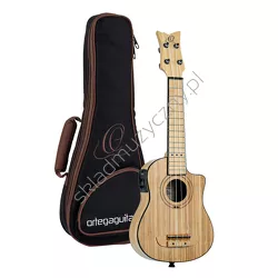 Ortega RUNAB-SO Bamboo ][ Elektro-akustyczne ukulele sopranowe