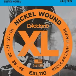 D'Addario EXL110 ][ Struny do gitary elektrycznej 10-46