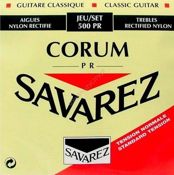 Savarez 500 PR Corum PR || Struny do gitary klasycznej
