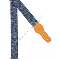 Ortega OCS-350 Niebieski Jeans ][ Wełniany pasek do gitary
