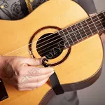 Smycz do gitary Ortega OGSHK-BR brązowa przykład 1.