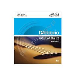 D'Addario EPBB170 || Struny do 4-strunowej akustycznej gitary basowej 45-100