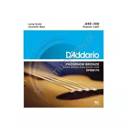 D'Addario EPBB170 ][ Struny do 4-strunowej akustycznej gitary basowej 45-100