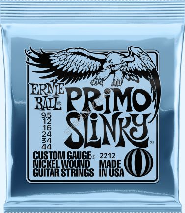 Ernie Ball 2212 Primo Slinky | Struny do gitary elektrycznej 9.5-44
