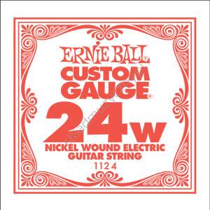 Ernie Ball Custom Gauge 1124 || Pojedyncza struna owijana do gitary elektrycznej .024
