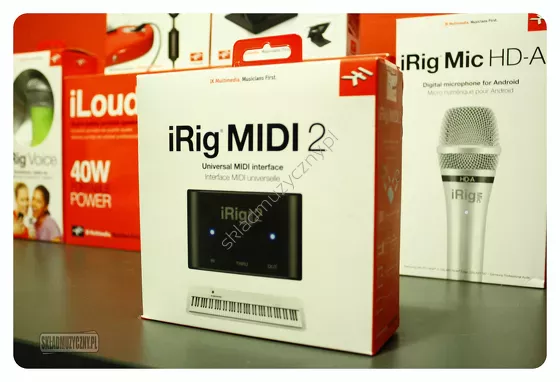 IK MultimediaiRig MIDI 2 ][ Interfejs MIDI / USB