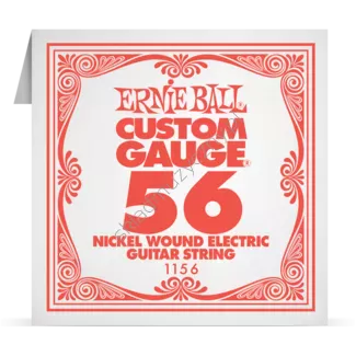 Ernie Ball Custom Gauge 1156 ][ Pojedyncza struna do gitary elektrycznej .056