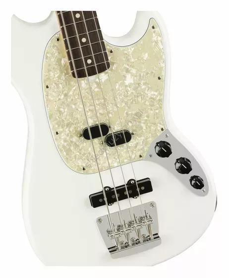 Fender American Performer Mustang Bass RW AWT ][ 4-strunowa gitara basowa