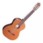 Gitara klasyczna Ortega R190 hiszpańska lity cedr i caoba front.