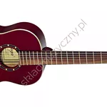 Gitara klasyczna 1/2 Ortega R121-1/2WR czerwona przód.