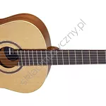 Gitara klasyczna Ortega R139MN top lity cedr naturalna przód.
