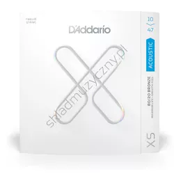 D'Addario XSABR1047-12 Bronze ][ Struny do 12-strunowej gitary akustycznej 10-47