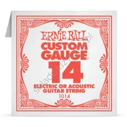 Ernie Ball Custom Gauge 1014 ][ Pojedyncza struna gitarowa .014