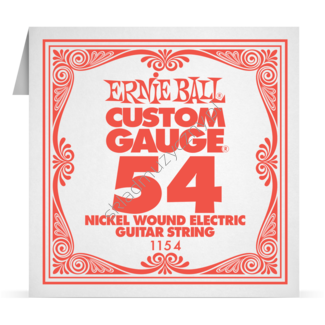 Ernie Ball Custom Gauge 1154 | Pojedyncza struna do gitary elektrycznej .054