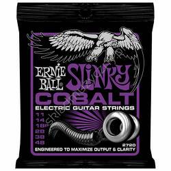 Ernie Ball 2720 Slinky Cobalt || Struny do gitary elektrycznej 11-49