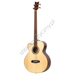 Ortega D538-4-L || Leworęczna 4-strunowa elektro-akustyczna gitara basowa