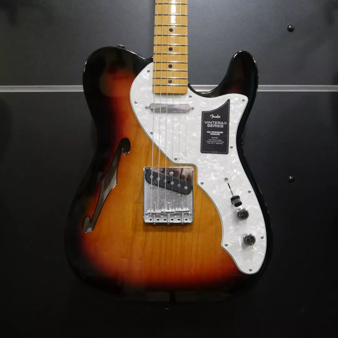 Fender Vintera II 60s Telecaster Thinline MN 3TS ][ Gitara elektryczna