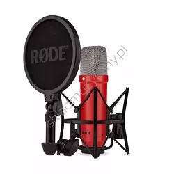 Rode NT1 Signature Red ][ Pojemnościowy mikrofon studyjny