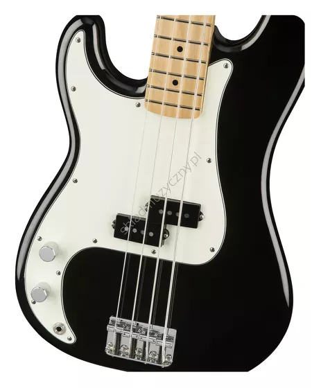Fender Player Precision Bass LH MN BLK ][ Leworęczna 4-strunowa gitara basowa