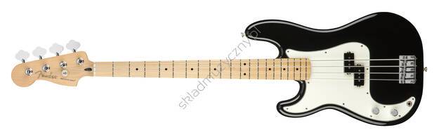 Fender Player Precision Bass LH MN BLK || Leworęczna 4-strunowa gitara basowa