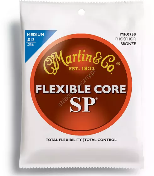 Martin MFX750 Flexible Core SP ][ Struny do gitary akustycznej 13-56