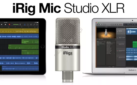 IK Multimedia iRig Mic Studio XLR ][ Pojemnościowy mikrofon studyjny