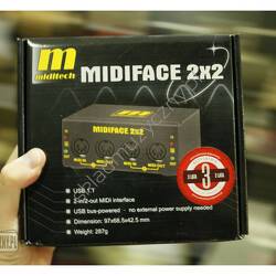Miditech Midiface 2x2 | Interfejs audio MIDI/USB