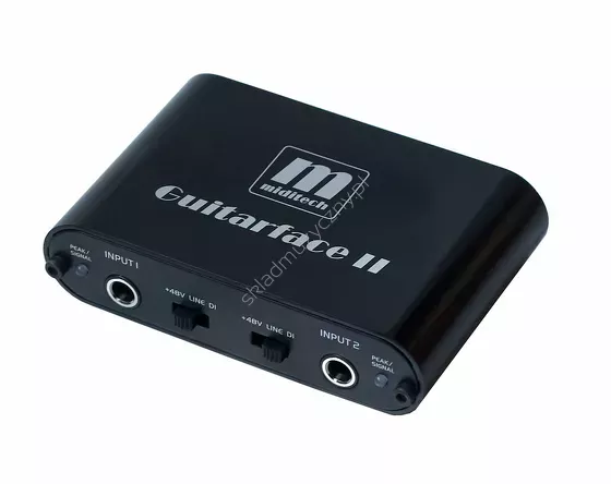 Miditech Guitarface II ][ Interfejs audio USB do gitary