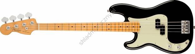 Fender American Professional II Precision Bass LH MN BLK | Leworęczna 4-strunowa gitara basowa