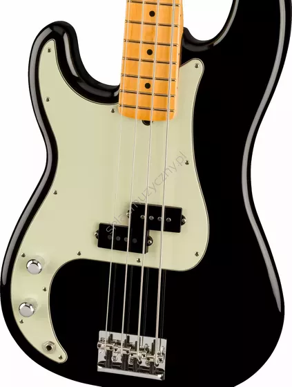 Fender American Professional II Precision Bass LH MN BLK ][ Leworęczna 4-strunowa gitara basowa