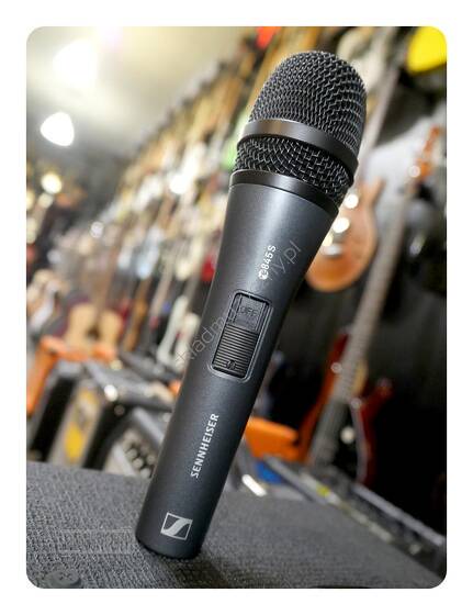 Sennheiser e845-S | Mikrofon dynamiczny do wokalu z wyłącznikiem