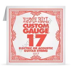 Ernie Ball Custom Gauge 1017 ][ Pojedyncza struna do gitary elektrycznej .017