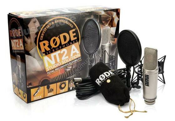 Rode NT2-A Kit | Mikrofon pojemnościowy z akcesoriamiMikrofon pojemnościowy z akcesoriami