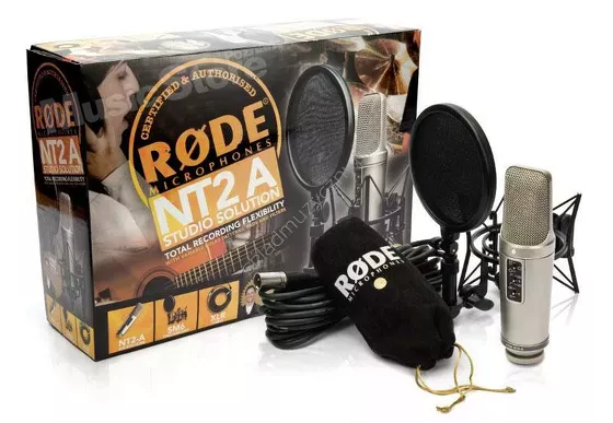 Rode NT2-A Kit ][ Pojemnościowy mikrofon studyjny z akcesoriami