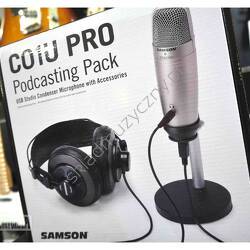 Samson C01U Pro Podcasting Pack || Zestaw mikrofonowy na USB
