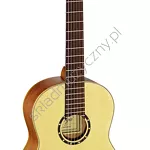 Gitara klasyczna Ortega R121 przód w pionie.