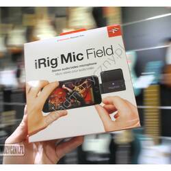 IK Multimedia iRig Mic Field || Mikrofon pojemnościowy dla iOS