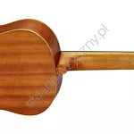 Gitara klasyczna Ortega R131SN wąski gryf top lity cedr tył.
