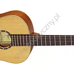 Gitara klasyczna Ortega R131SN wąski gryf top lity cedr przód.