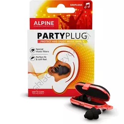 Alpine Party Plug Black ][ Profesjonalne zatyczki do uszu