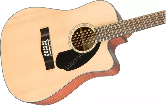 Fender CD-60SCE Dreadnought 12 Natural ][ 12-strunowa gitara elektro-akustyczna