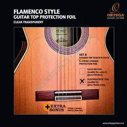 Ortega OERP-FLAM1 ][ Elektrostatyczna folia ochronna do gitary klasycznej