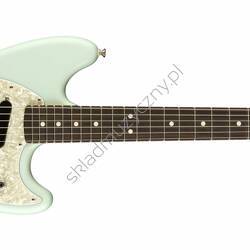 Fender American Performer Mustang RW Satin SBL | Gitara elektryczna