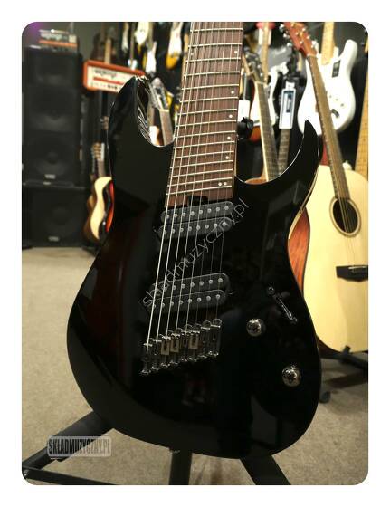 Ibanez RGMS8-BK | Multiskalowa 8-strunowa gitara elektryczna