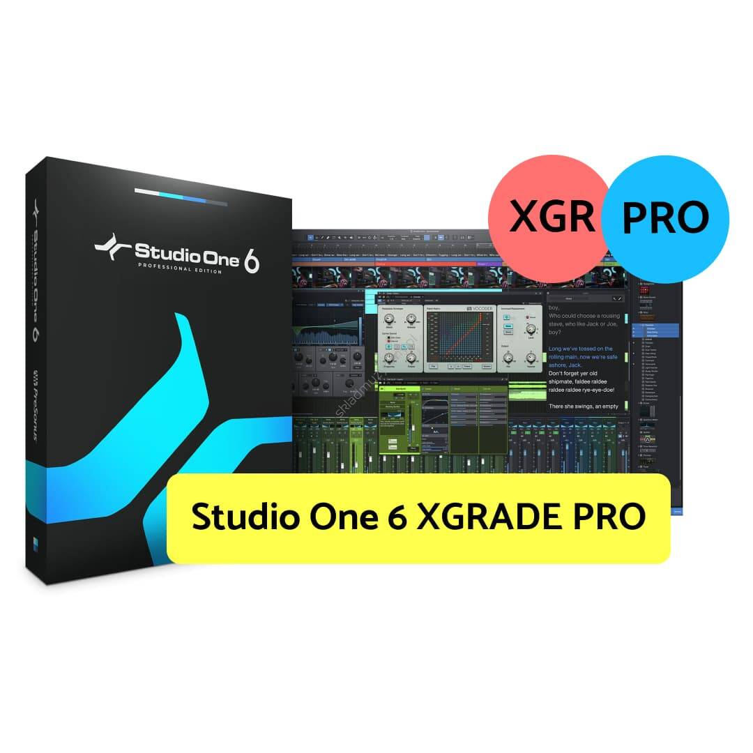 Presonus Studio One 6 XGRADE PRO || Crossgrade z pełnego programu DAW innego producenta