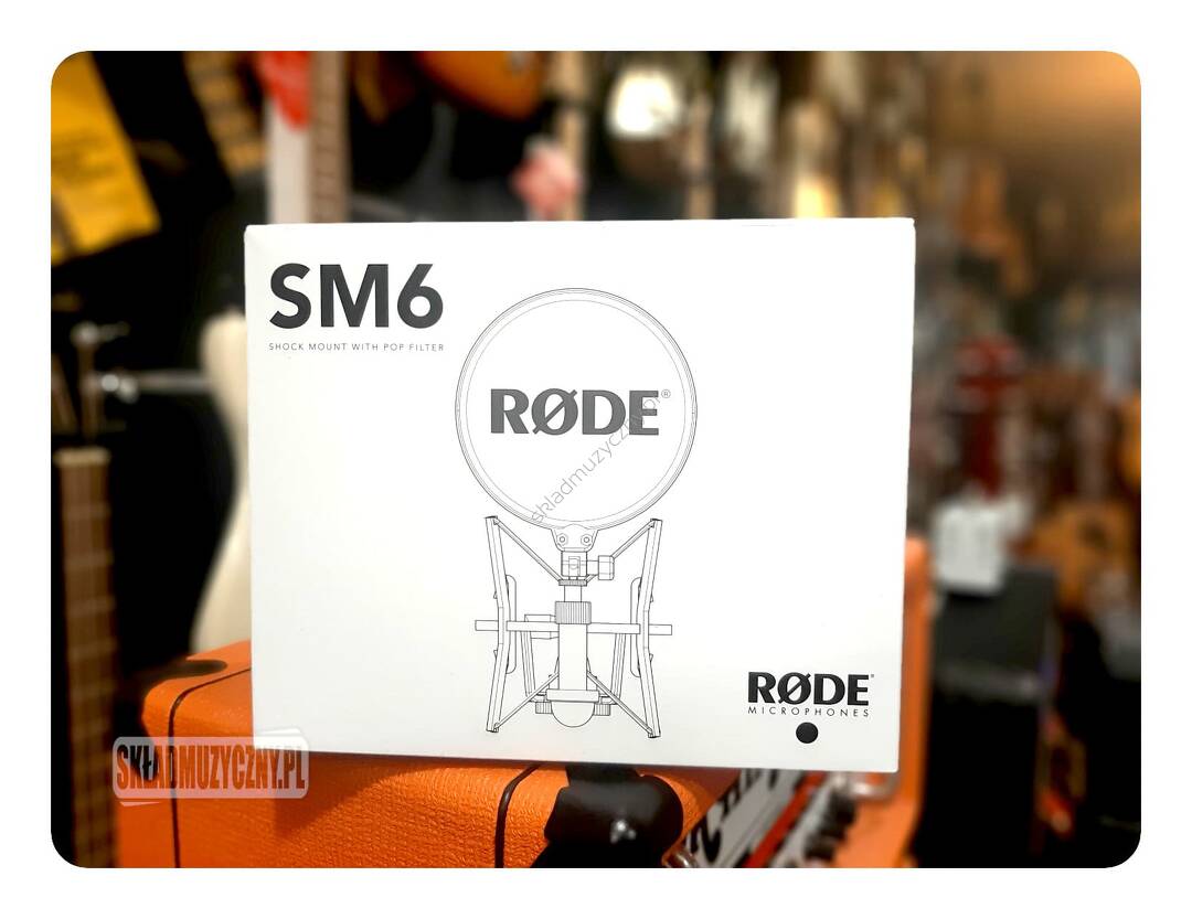 Rode SM6 || Uchwyt elastyczny koszyk z pop filtrem