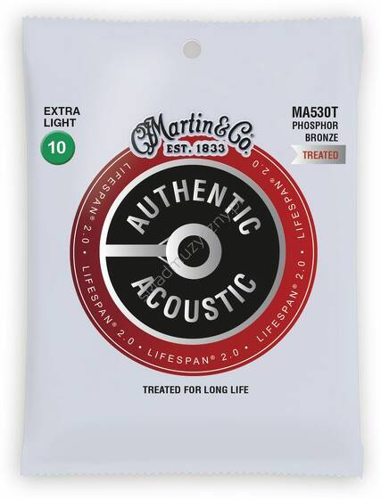 Martin MA530T Authentic Acoustic || Struny do gitary akustycznej 10-47